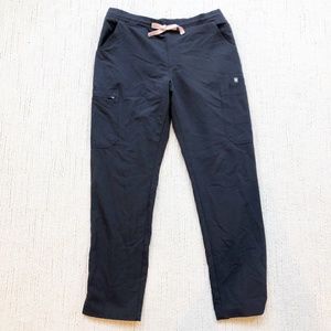 Figs | Yola Skinny Scrub Pants | Dark Gray | M
